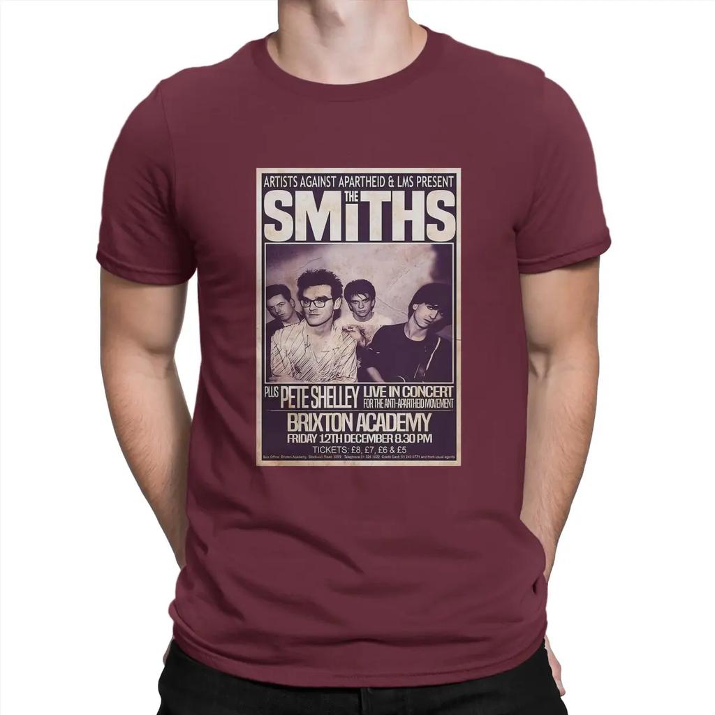 The Smiths Newest TShirt for British Rock Bands In The 80s Round Collar Basic T Shirt Hip Hop Birthday Gifts OutdoorWear Unisex