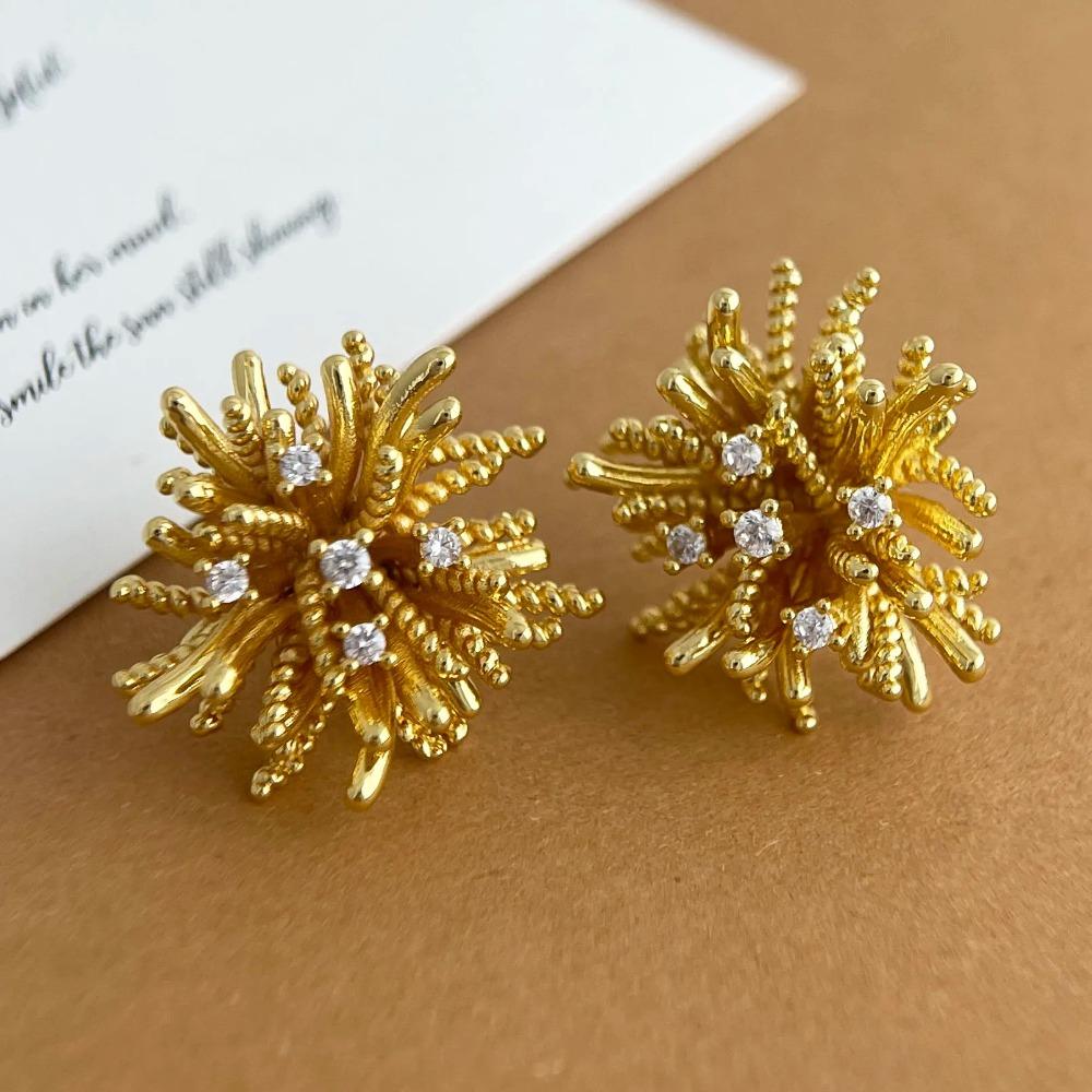 Stilvolle minimalistische Ohrstecker Leichte hypoallergene trendige Ohrringe Vintage Modeschmuck Tägliches Tragen