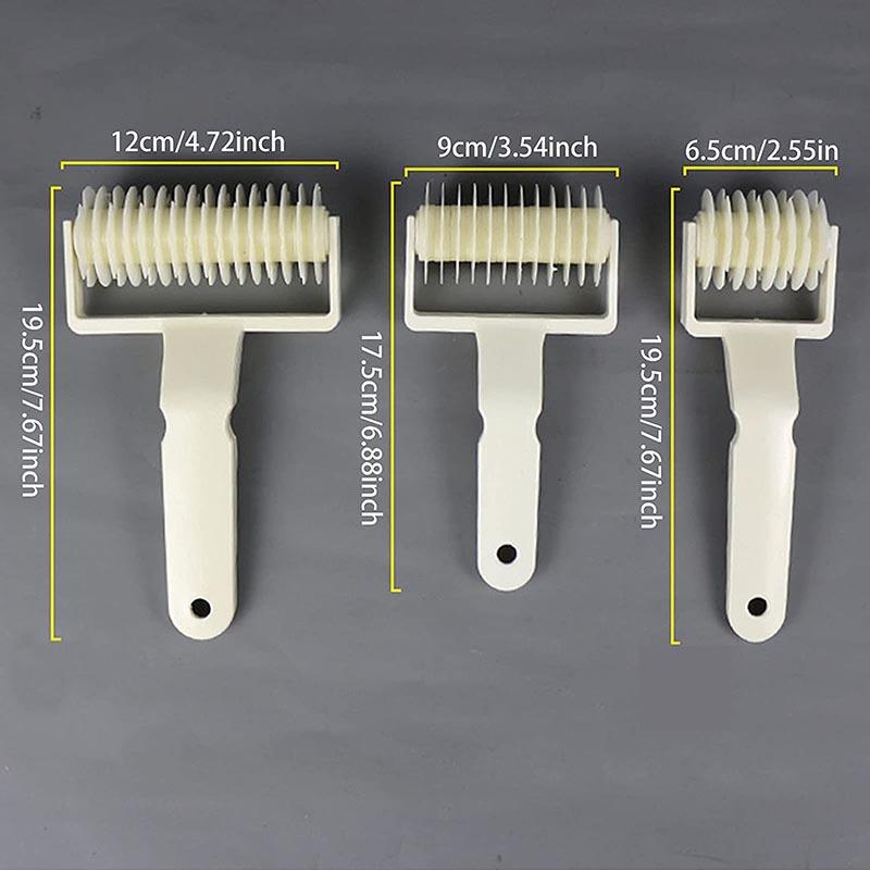 Kreative Backen Werkzeuge Kunststoff Roller Mesh Cutter L/M/S Gitter Muster Für Teig Fondant Pizza Kuchen Kuchen küche Liefert