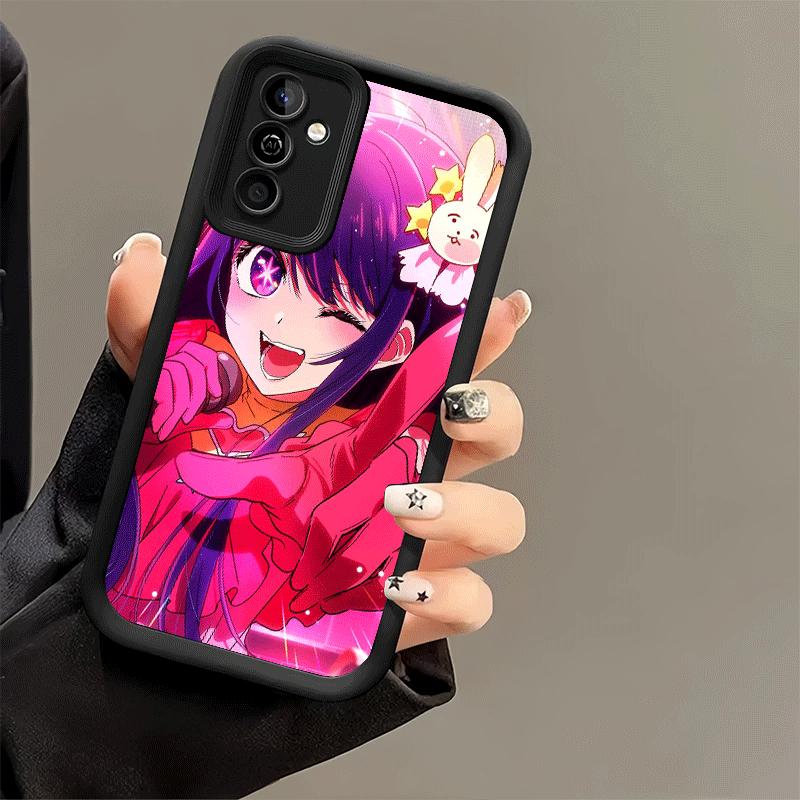 Phone Case for Samsung Galaxy S26 S25 Ultra S24 FE Oshi No Ko Anime Shell S23 Plus S22 + S21 S20 5G Soft Silicone Funda