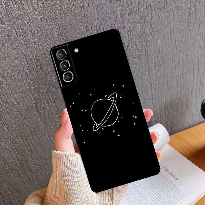 Aesthetic Space Stars Planet Phone Case For Samsung Galaxy S25 S26 Ultra S20 S21 S22 S23 S24 S10 Plus S24 FE S25 FE Cover
