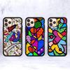 Art R-Romero Britto Handyhülle Für IPhone 17 16 15 14 13 Plus 12 11 Pro Max PC+TPU Hüllen Rückseite