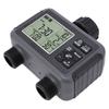 Automatic Irrigation Timer LCD Display 3/4-1/2 Inch Faucet 2 Zone Watering Timer for Outdoor Garden
