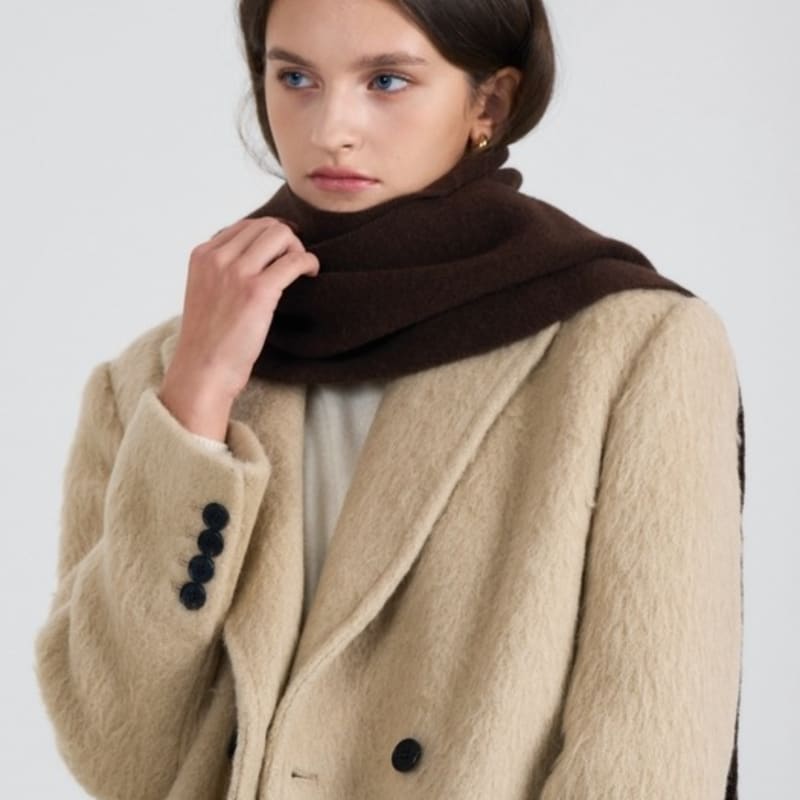 FRONTROW Cashmere Knit Muffler
