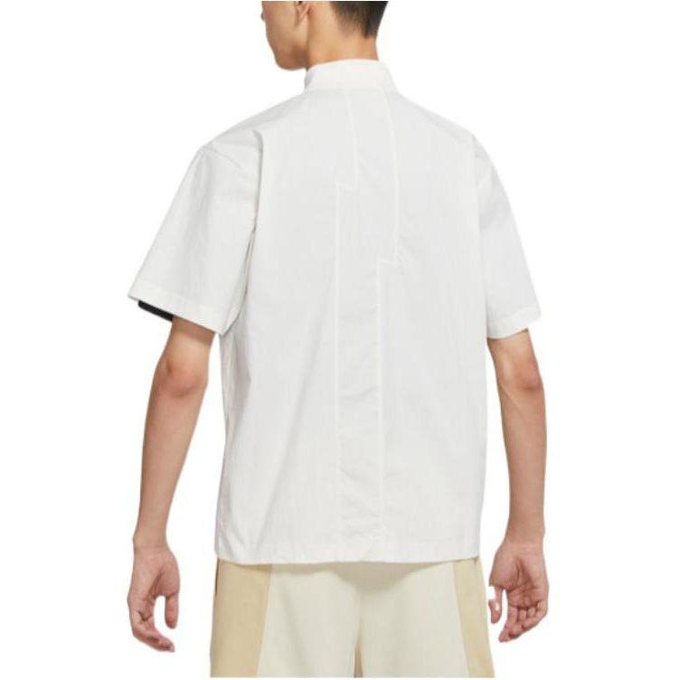 Jordan Zion Shirts Men's White Lapel Moderate Other DR2173-133