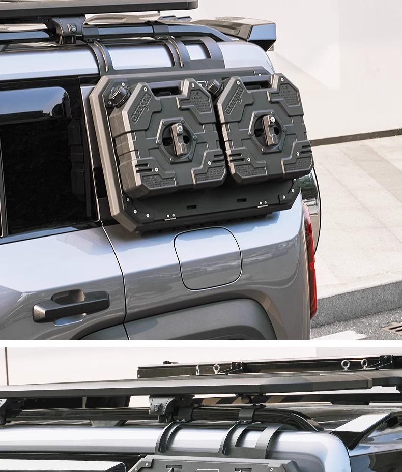 BYD Leopard 5 Side Window Net: Rear Protection, Decoration, Foldable Table & Storage