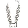 Neck Jewelry Hollow Bone Necklace Alloy Material Suitable for Various Occasions