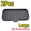 Sink Silicone Tray With drain Soap Sponge Storage Holder Countertop Sink Scrubber Brush Storage Rack Kitchen Organizer