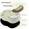 Cute Bamboo Mouse & Keyboard Wrist Rest: Anti-slip, Tendon Support, Home/Office Use