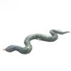 Fun Halloween Scary Prank Props Inflatable Golden Python Toy Fake Snake Party Ghost House Yard Inflatable Horror Decorations