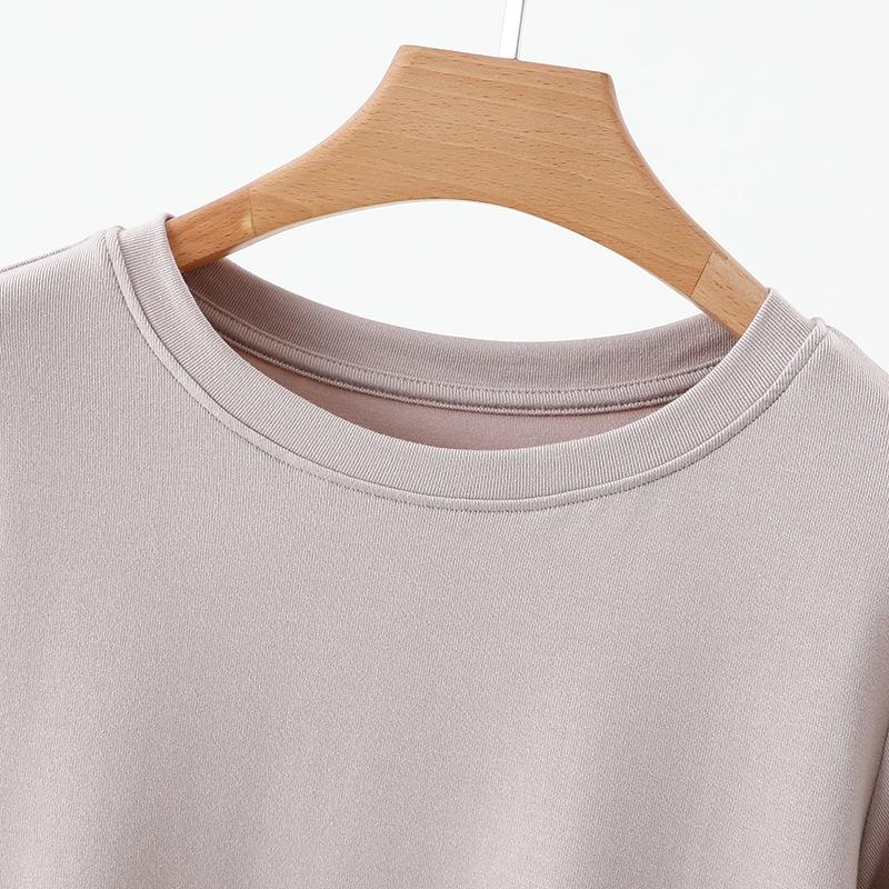 Women's Slimming 5-Sleeve Round Neck T-Shirt - 2024 Spring/Summer Fashion