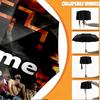 Custom Name Personalized Rammstein Print Umbrella, Auto Open Close, 8‑Rib Sturdy Frame, Commute Camping Hiking Use, Birthday Gift
