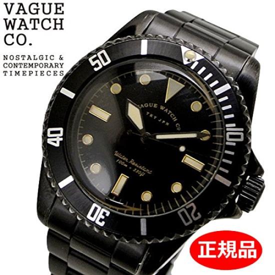 Varg Watch Company BLK SUB Military Watch with Nylon Black (Black Sub) Band, BS-L-001-SB,