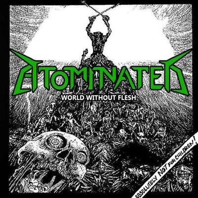 CD ATOMINATED - World Without Flesh SLANEY022 Slaney Records 2013 Ireland Rock Used