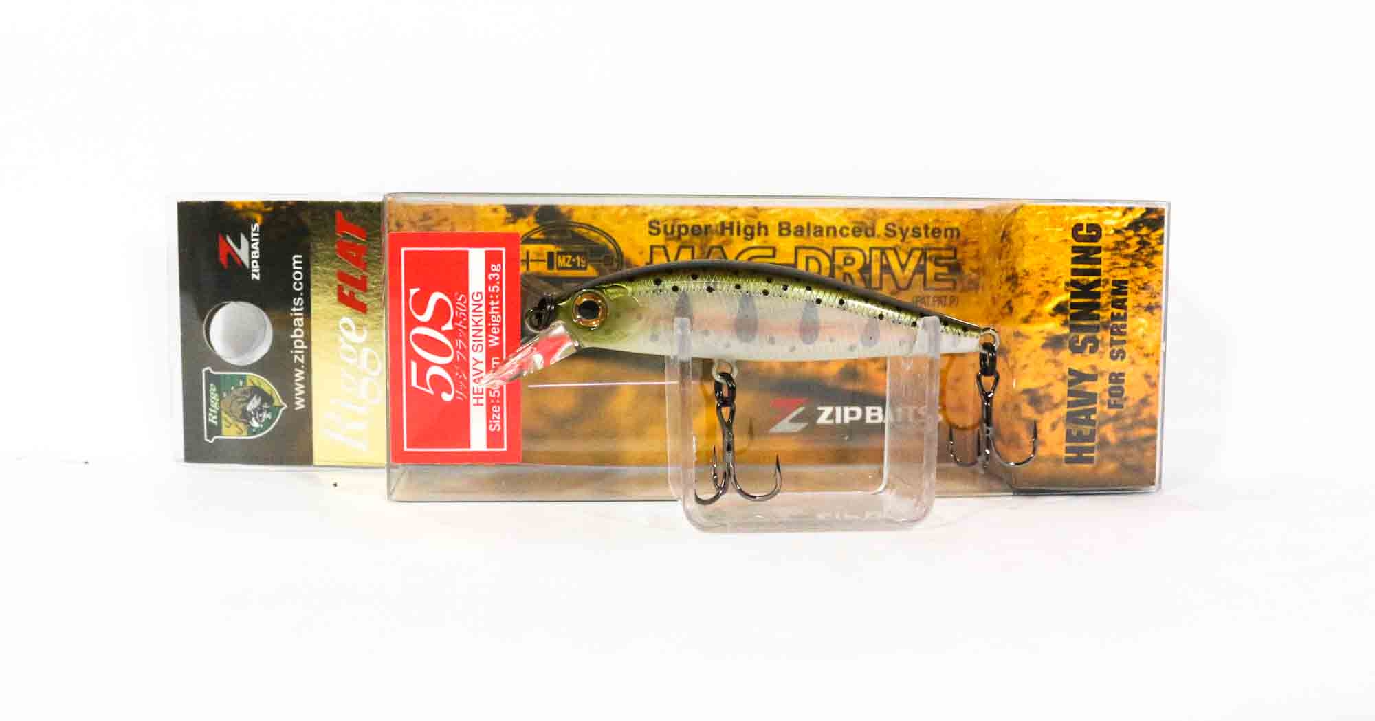 

ZipBaits Тонущая приманка Rigge Flat Heavy 50S 851 (4102)