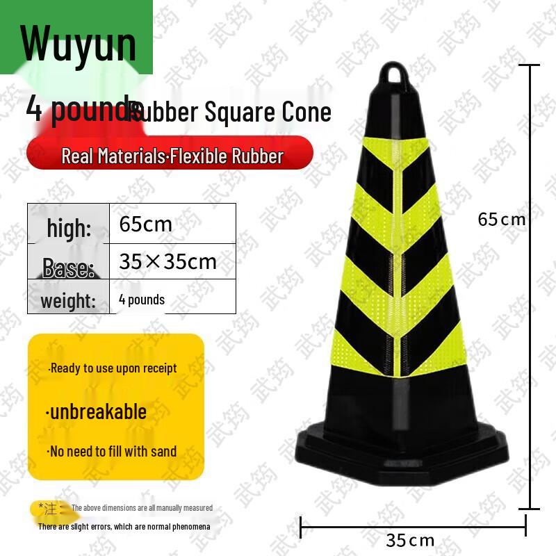 Reflective Rubber Traffic Cone & Parking Barrier