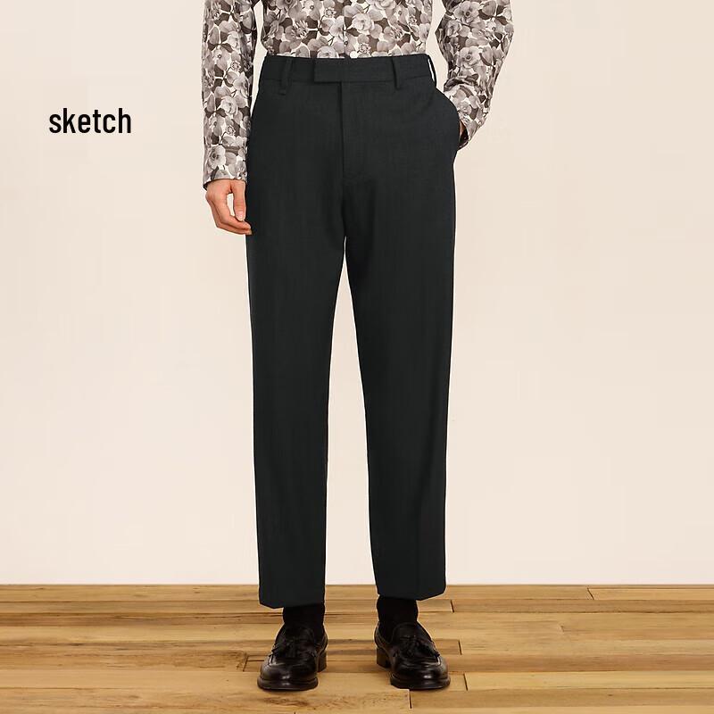 CROQUIS Men s 2024 Autumn Classic Straight Leg Suit Pants L