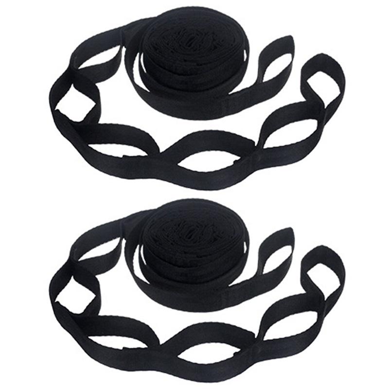 2Pcs Hammock Straps Special Reinforced Polyester Straps 5 Ring High Load-Bearing Barbed Outdoor Durable Wear Resistant Straps