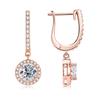Silvere Glam Exquisite Moissanite Earrings And Pendants, Niche Design, Light Luxury And High-end Silver Ear Accessories