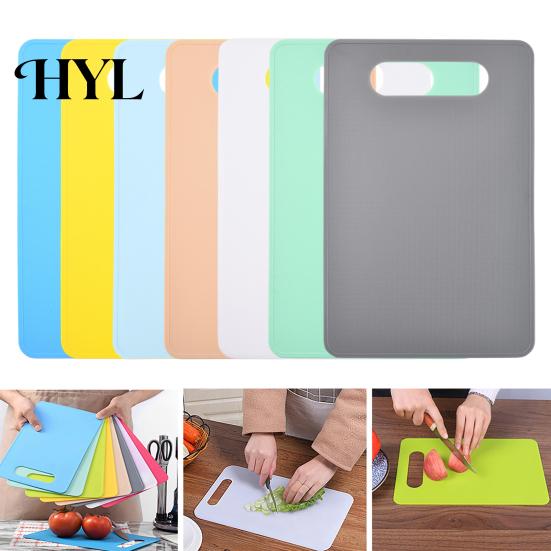 Kitchen Chopping Board Cutting with Grooves Plastic Mini Boards for Fruits Vegetables Eco-friendly BPA-Free Safe Food Prep Home Use