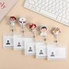 Badge Holder Clip ID Card Aluminum Name Card Holder Retractable Badge ID Badge Holder Nurse Doctor