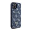 Guess 4G Triangle Metal Logo - Etui Iphone 15 Plus (Niebieski)