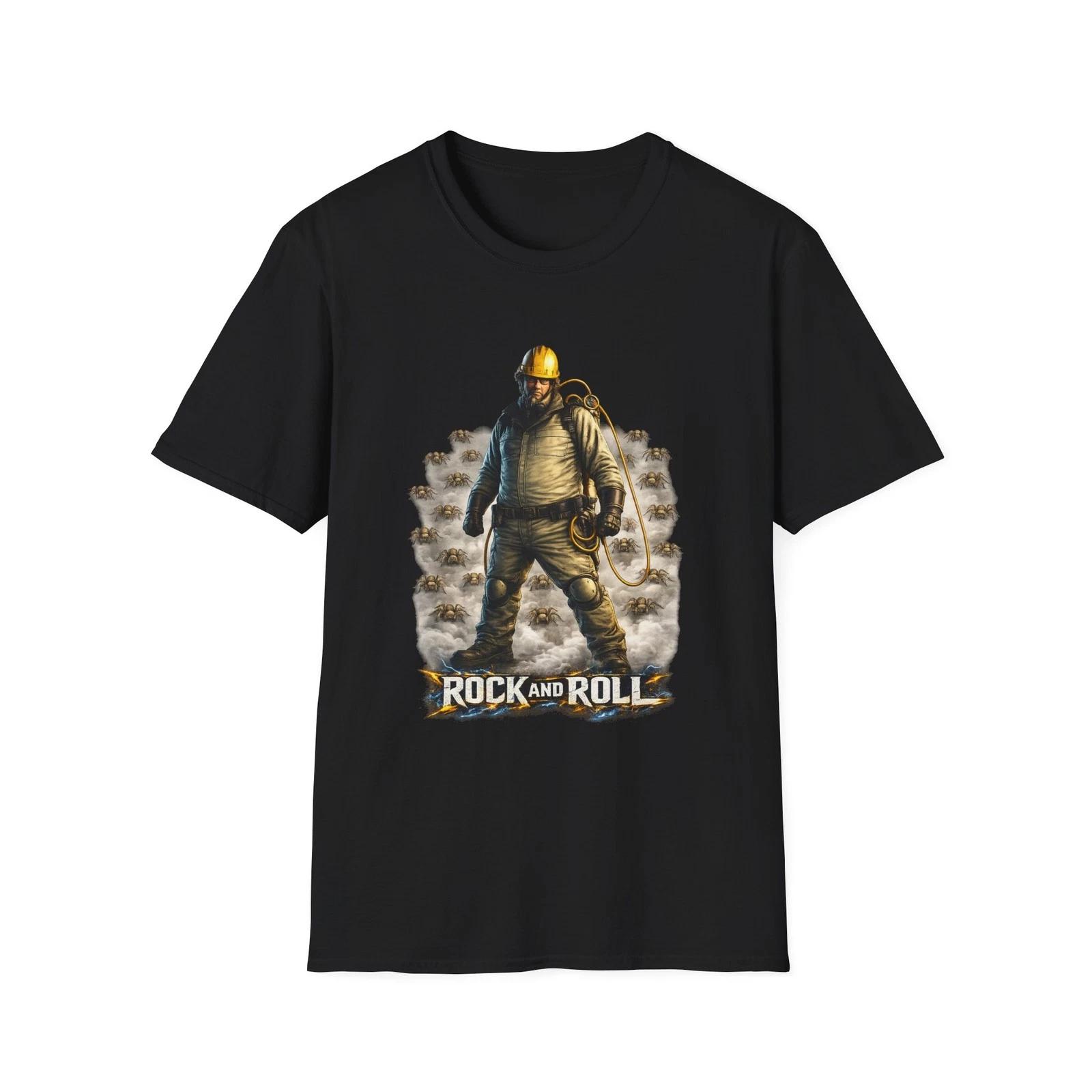 Arachnophobia 90s Movie Rock and Roll Exterminator T-Shirt L