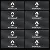1/2/5/10PCS Car Interior Dekoration Stickers Badges Auto Styling For Renault RS Fluence Laguna Scenic Latitude Captur ZOE t333
