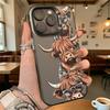 Cool Highland Cattle Hard Phone Case for Iphone 16 15 14 13 12 11 Pro Max Mini Shockproof Anti-Scratch Protective Cover