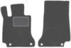 Front Car Mats: Mercedes C W205 with Footrest Station Wagon, Sedan (2015-)