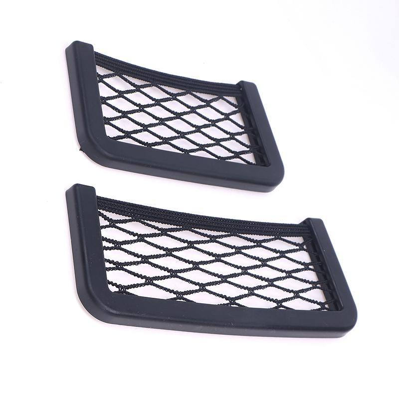 Auto Organizer Aufbewahrungstasche Auto Klebe Netz Tasche Handyhalter Autozubehör 20*8Cm 8*15Cm Universelles Autozubehör