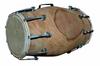 Musical Handmade Rope Indian Dholak Traditional Musical Instrument with Protective Cover – Authentic Folk Percussion Sound