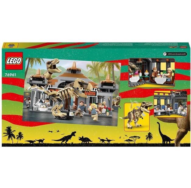 LEGO Jurassic World 76961 Centro de Visitantes: ataque de tiranossauro e predador