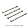 4x Metal RC Car Dog Bone Drive Shafts Repair Part For 1/18 A949 Driveshaft Repair Part