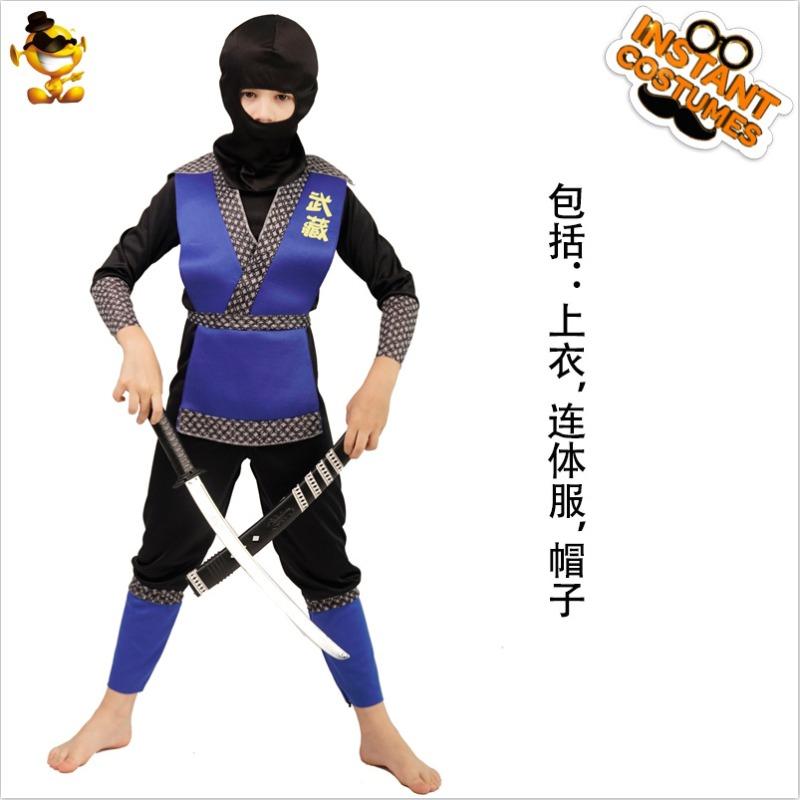 Halloween Kid Ninja Costume Cosplay Cos Kid Ninja Show Costumes Kid Ninja Suit