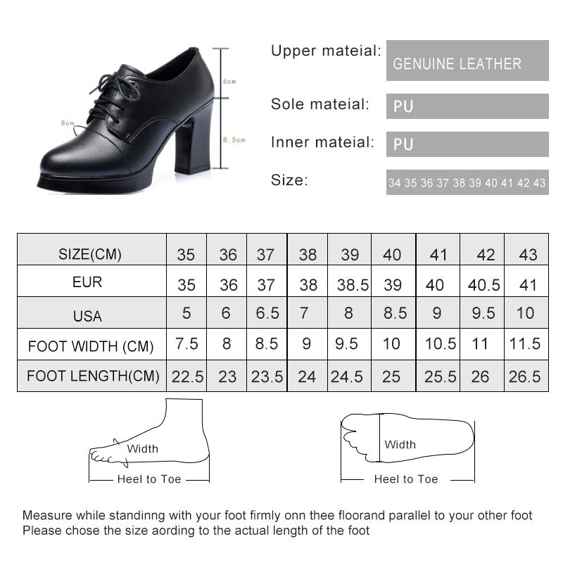 Mode AIYUQI Damen Frühjahrsschuhe Hoher Absatz 2024 Neu Echtes Leder Damenschuhe Dicker Absatz Plateau Pumps Mode Kleiderschuhe Damen
