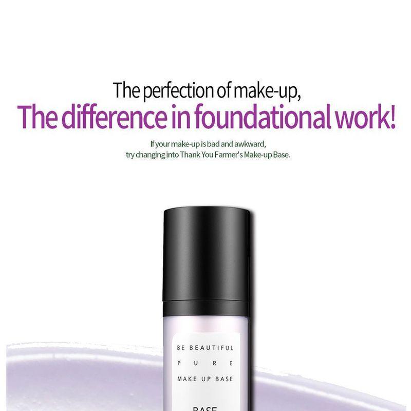THANK YOU FARMER - Be Beautiful Pure Make Up Base SPF30 PA++ 40ml (Purple)