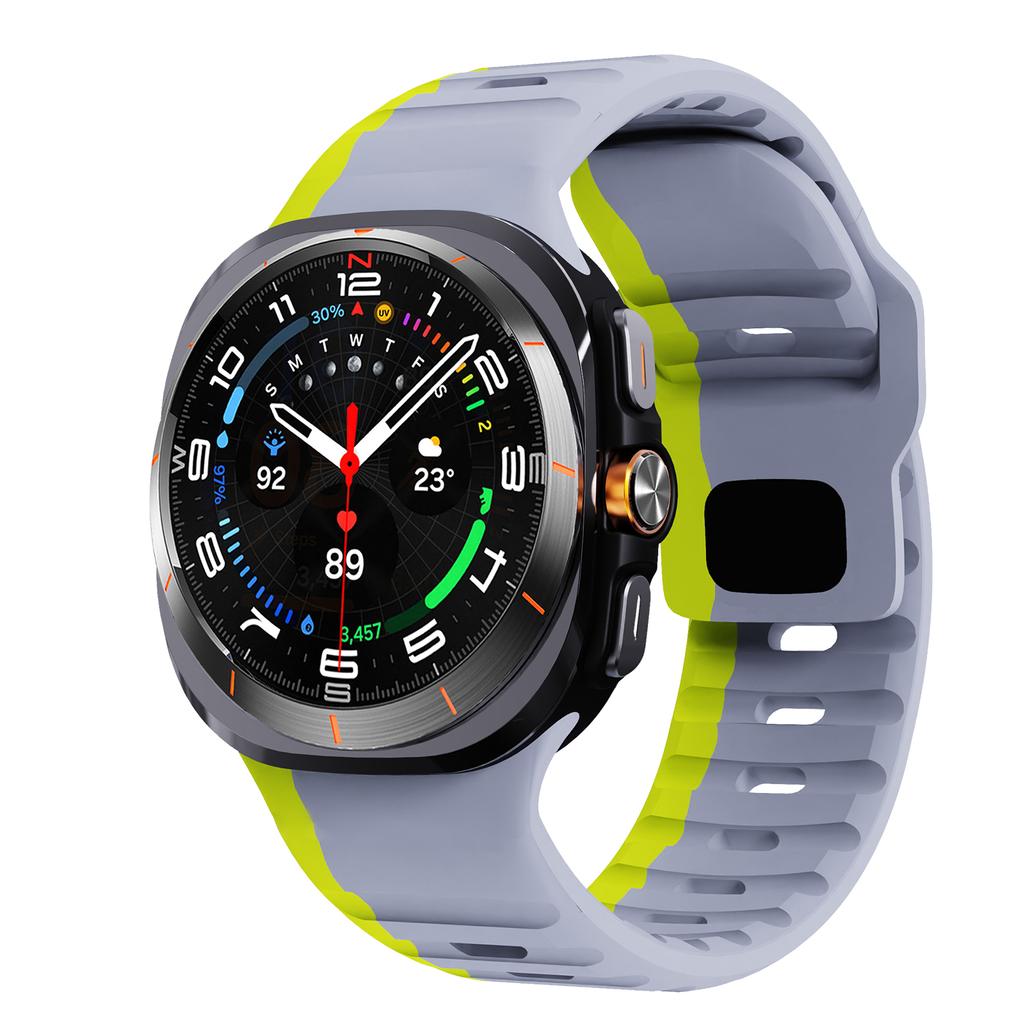 For Samsung Galaxy Watch 7 Ultra Strap 47mm Accessories correa Sport Silicone Bracelet For Galaxy Watch 8 ultra 2026 band 47 mm