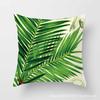 Fashion Tropical Plant Polyester Pillow Case Office Fabric Sofa Cushion Cover Home Polyester Pillow Case