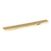 1Pc Golden 72/76mm Guitar Bridge Saddle Slotted Compensated for Folk Guitar