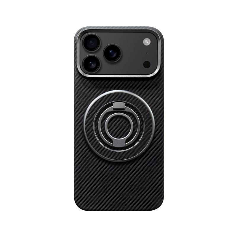 Ultra Slim Real Aramid Kevlar Carbon Fiber Business Case For 17 Air Pro Max Magnetic Charging Shockproof Protective Cover