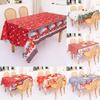 Decoration Christmas Printed Tablecloths Creative Desktop Dress Supplies Up
