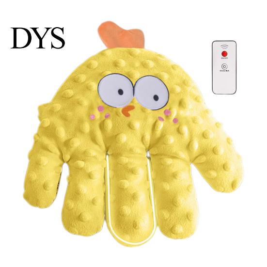 Baby Patting Glove Comforting Palm with Automatic Vibration & Remote Control Mesh Back Mitten Cute Panda Design Device for Babies And Infants