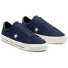 Converse One Star Pro Suede Low Top Skate Shoes Unisex Sneakers Blue White 166022C