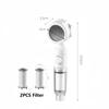 Portable Travel Filtered Shower Head 3 Modes Universal Shower Spray Shower Accessory Household Handheld Shower Nozzle