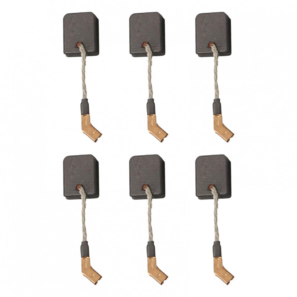 6.5mmx12mmx14mm Carbon Brushes 6Pcs Accessories Carbon+copper