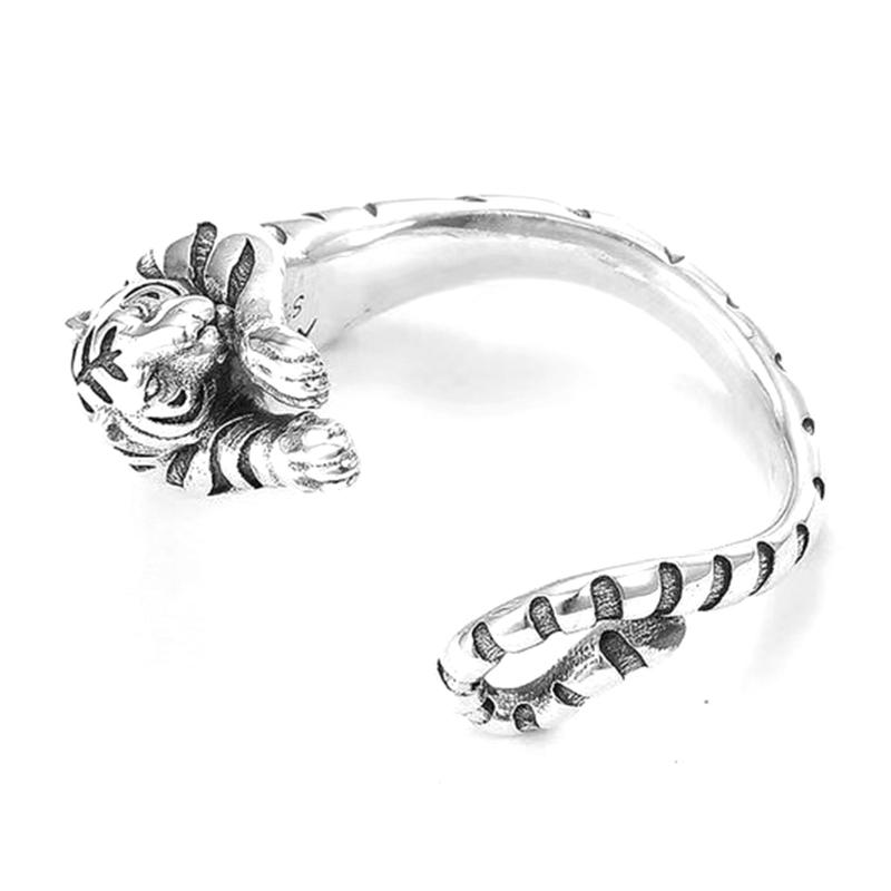 Little Tiger Ring New Year Tiger Ring Punk Elegant Charm Ring Adjustable Finger Ring for New Year Memories Gifts