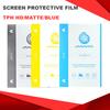 50PCS TPH HD CLEAR MATTE BLUE Flexible Hydrogel Film Mobile Phone Screen Protector For Cut Machine 1