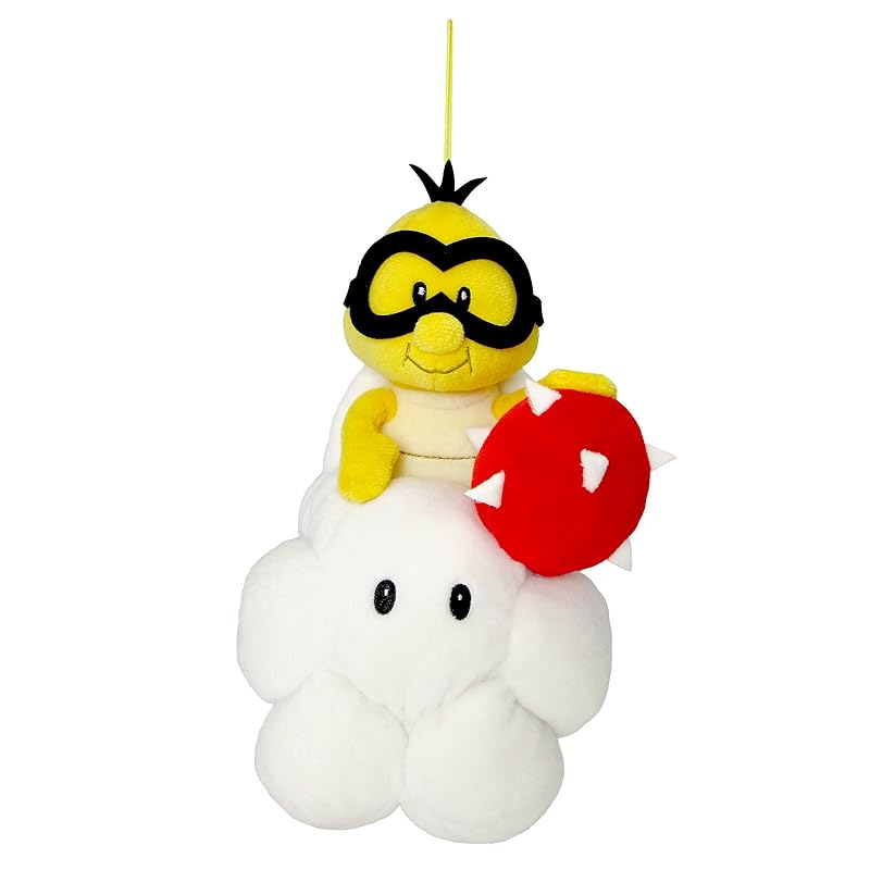 Sanei Boeki Коллекция Super Mario ALL STAR Jugemu (S) Ш13,5 x Г11,5 x В22 см Плюшевая игрушка AC28 yellow
