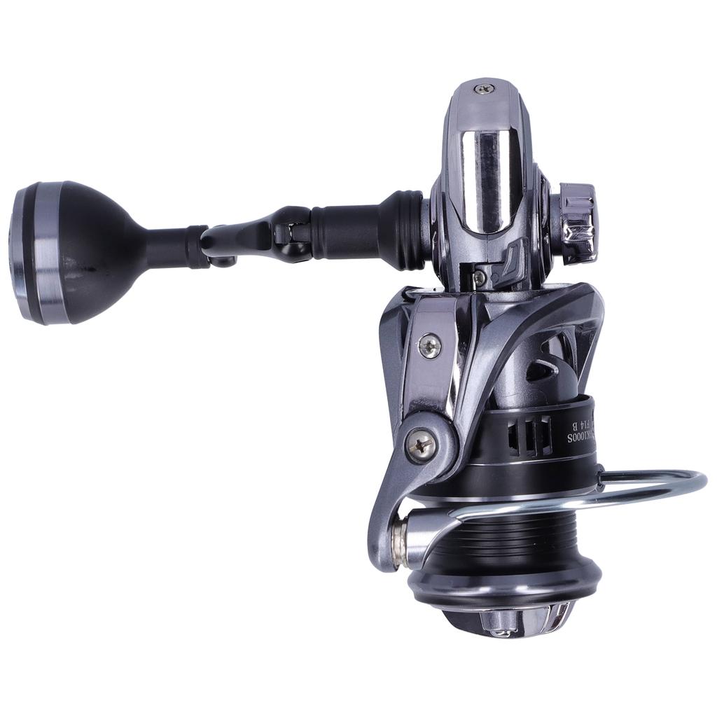 13+1 Bearing Spinning Reel 5.2:1 Gear Ratio Foldable Arm Fishing Wheel Fishing Accessory(GK1000S )